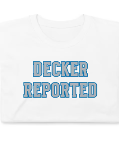 Funny Lions T Shirt Decker Reported Shirt…