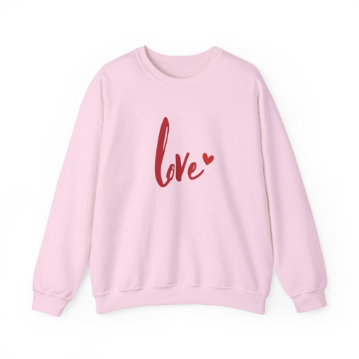 Valentine Sweatshirt for Women, Love Heart Sweatshirt, Cute Valentines Sweater, Teacher Valentine’s Shirt, Pullover Sweatshirt Women