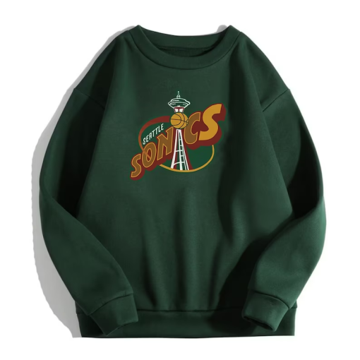 Supersonics 1994 Vintage Sweatshirt, SuperSonics Team Club Sweat Supersonics Logo Shirt, Sports Fans Gift Sports Merch