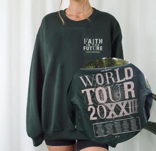 Louis Tomlinson World Tour 2023 shirt, 2023 North America Louis Tomlinson Shirt, Faith In The Future Tour shirt