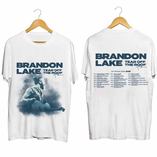 Brandon Lake Tear Off The Roof Tour 2024 Shirt, Brandon Lake Fan Gift Shirt, Brandon Lake Concert 2024 Shirt