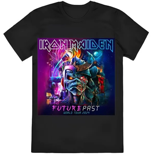 Iron Maiden The Future Past Tour World Tour 2024 Shirt, Iron Maiden Tour 2024 Hoodie, Rock Concert 2024 T-shirt, Gift For Fan