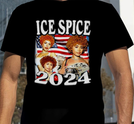 Ice Spice 2024 America Shirt, Ice Spice Rapper Tee Tops Long Sleeve