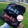 Custom Cars Lightning Mc.Quee.n And Sa.l.ly Embroidered Sweatshirt, Christmas Embroidered Hoodie, Cars Lightning Couple Embroidered Hoodie