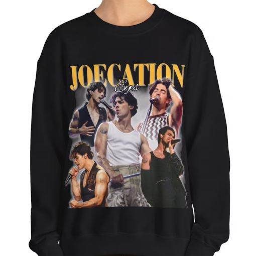 Joe Jonas Sweatshirt PNG Joecation Eyes Jonas Brothers Vacation Eyes Joe Jonas Jonas Brothers Concert y2k JoBros Crewneck File Digital