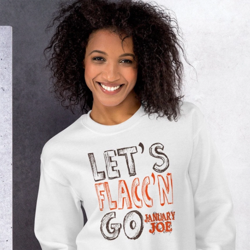 Joe Flacco Unisex Sweatshirt | Cleveland Browns Playoff Crewneck | Let’s FLACC’N Go Sweatshirt | January Joe Flacco