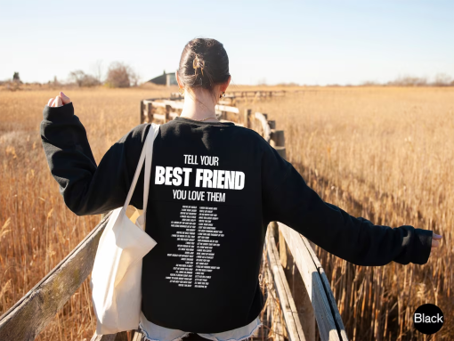 Aesthetic Best Friends Hoodies, Women’s Best Friend Gift, BFF Gifts For Girls, Best Friend Birthday Gift, Trendy Bestie Sweatshirt, G8399