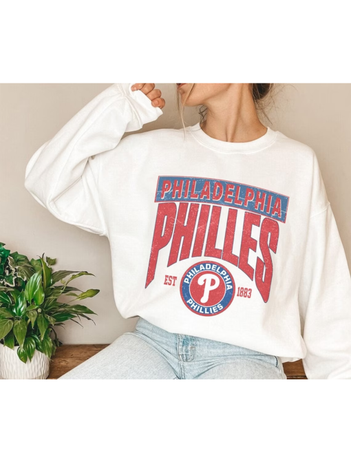 Vintage Philadelphia Baseball Shirt, Philadelphia Hoodie, Philly Baseball Sweatshirt, Baseball Fan Shirt, Philadelphia Game Day