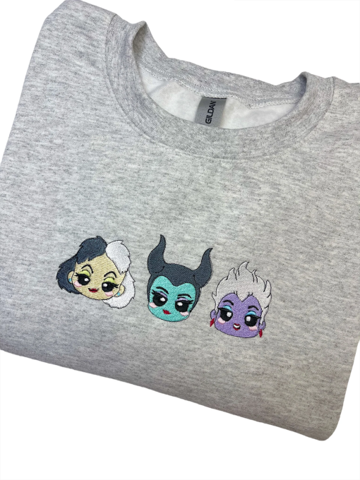 Baddest Villains embroidered sweatshirt