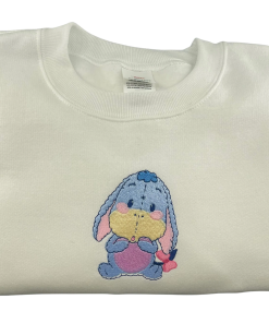 Baby donkey embroidered sweatshirt