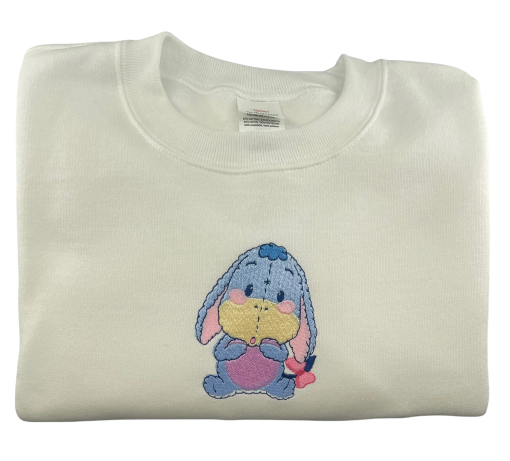 Baby donkey embroidered sweatshirt