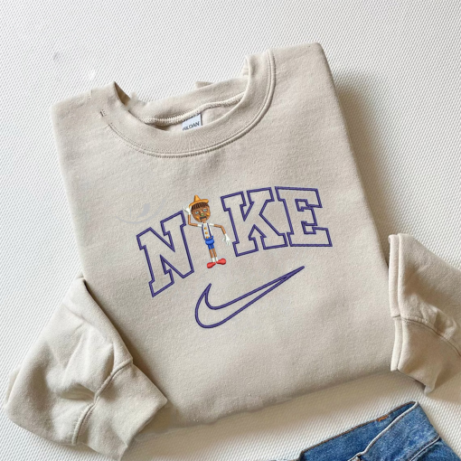 Embroidered Pinokio Sweatshirt, Embroidered Sweatshirt