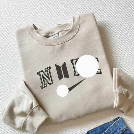 Embroidered  BTS Bangtan Sweatshirt