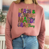 Mardi Gras Sweatshirt, Mardi Gras Carnival Crewneck, Family Carnival Pullover, Mardi Gras Gift, Mardi Gras Party Sweatshirt