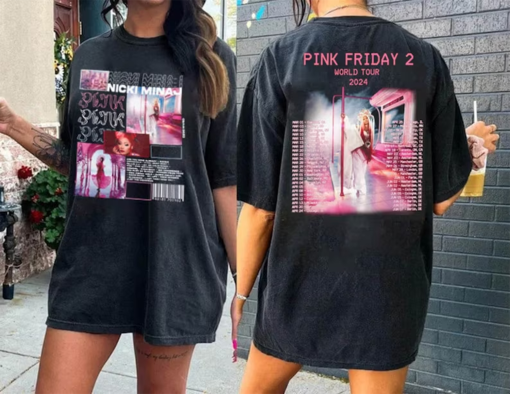 2 Sides – Nicki Minaj Friday 2 Tour Shirt, Nicki Minaj T-shirt, Nicki Minaj Fan, Nicki Minaj Gift