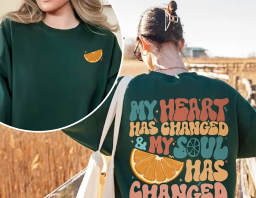 Vintage Orange Juice Shirt, My Heart Has Changed Shirt, Music Shirt, Orange Juice Sweatshirt, Sticky Season Tour Shirt