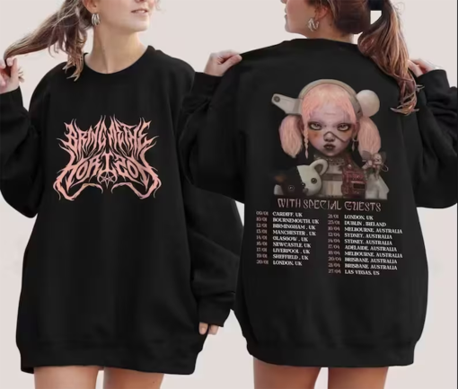 Bring Me The Horizon Tour 2024 Shirt, Bring Me The Horizon Album Lyric Merch Tee Sweatshirt Vintage, Bring Me The Horizon Tee, Rock Band Fan