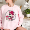 Bird Snow Embroidered Sweatshirt Custom Name Sleeve