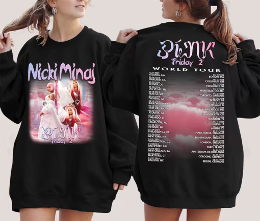 Nicki Minaj World Tour Shirt, Nicki Minaj Statue Shirt, Gag City Shirt, Pink Friday 2 Shirt, Nicki Minaj Shirt, Pink Friday 2 Tour Shirt