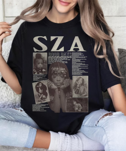 Sza Lyrics Comfort Colors T-Shirt, SZA Good…