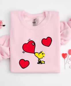 Small Yellow Bird Love Shirt, Valentines Day…