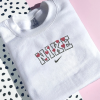 S.p.i.d.e.r Embroidered Sweatshirt, Cartoon Crewneck, Matching Custom Couple Hoodies, Cute Embroidery, Anniversary Gift