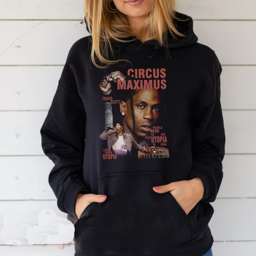 Limited Travis Scott Circus Maximus T-Shirt, Gift For Women and Man Unisex T-Shirt, Travis Scott Shirt, Hip Hop Shirt, Retro 90 Youth Shirt