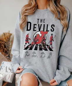 Devils Walking Abbey Road Signatures Ice Hockey…