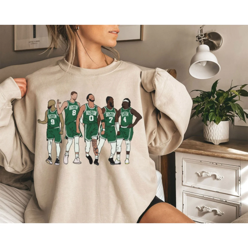 D White, Jrue, KP & The Jays T-Shirt, Sweatshirt, Hoodie, Boston Celtic Basketball Shirt, Boston Basketball fan Gift, Gift For Women Men