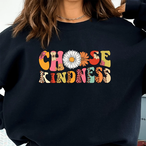 Choose Kindness Sweatshirt, Mental Health Hoodie, Motivation Hoodie, Mental Health Awareness Aesthetic Crewneck