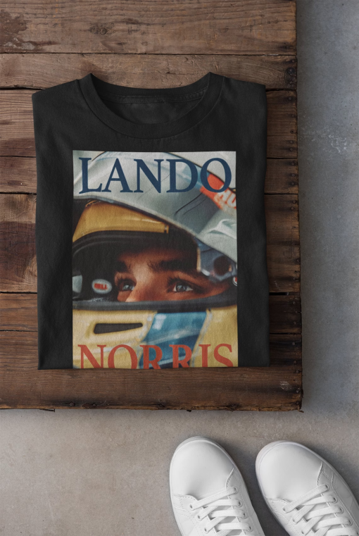 Lando Norris T-Shirt, Lando Norris Hoodie, Racing Team Sweatshirt, Driver Shirt, Fan Gift, NOR4 Top, Grand Prix Shirt, Racing Driver Fan Tee