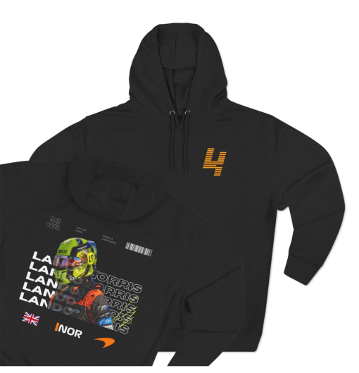 Lando Norris Hoodie | Formula 1 Sweatshirt | F1 Gift | F1 Apparel | Lane Seven Hoodie | Last Lap Lando | McLaren Racing