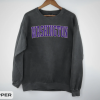 Washington Football Vintage Style Comfort Colors Sweatshirt, Washington Football Sweater, Washington Crewneck, Husky Fan Gift for Men Women