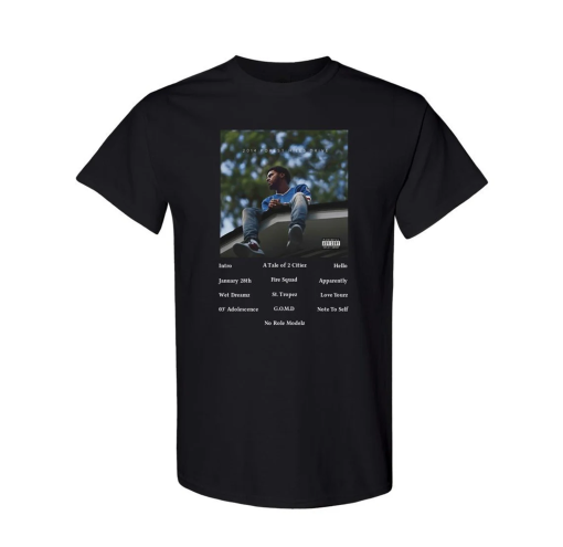 J. Cole 2014 Forest Hills Drive Album Cover Graphic T shirt- Unisex Heavy Cotton T-Shirt