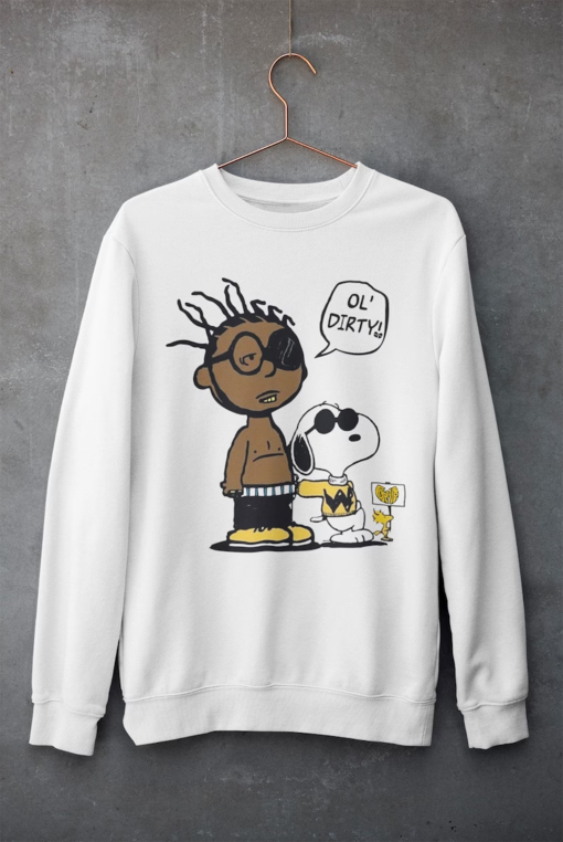 Vintage Style Crewneck Sweatshirt/ Ol Dirty/Cartoon