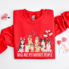 Vintage Style Crewneck Sweatshirt/ The Beatles/Cartoon