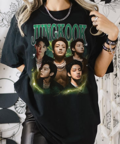 Vintage JK 90s Bootleg Shirt, Jungkook Kpop…