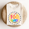 100 Days Brighter Shirt, 100 Days Of School Shirt For Girls, Rainbow 100 Days Shirt, Teacher Shirt, Toddler School Shirt, Teacher Gifts