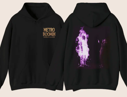 Metro Boomin Heroes & Villains Hoodie | 8 Colors Available | Unisex Men’s Women’s Hoodie