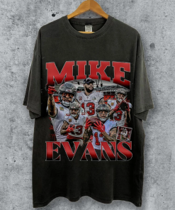 Vintage Graphic 90s Mike Evans Unisex T-shirt,…