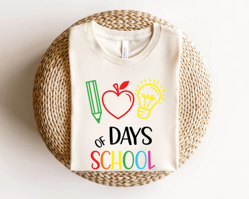 100 Days of School Shirt, 100 Day Shirt, 100th Day Of School Celebration, Student Shirt,Back to School Shirt, Gift For Teacher