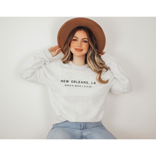 Custom Sweatshirt OR Shirt // Custom Text Sweatshirt / Personalized Sweatshirt / Custom Crewneck / Personalized Gift / Matching Sweatshirts