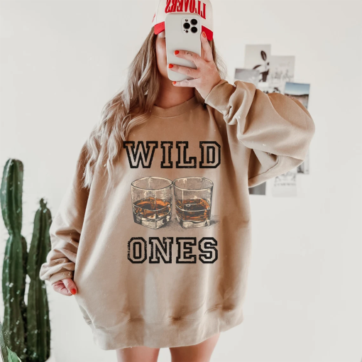 Wild Ones Crewneck Sweatshirt, Jesse Murphy Concert tee, viral whiskey shirt, tic tok sweater, cowgirls don’t cry, bad reputation shirt,