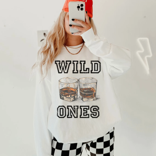 Wild Ones Crewneck Sweatshirt, Jesse Murphy Concert tee, viral whiskey shirt, tic tok sweater, cowgirls don’t cry, bad reputation shirt,