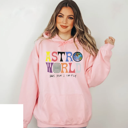 Travis scot Hoodie,Travis scott Astroworld hoodie, Astroworld crewneck hoodie,Colourful Astroworld hoodie,gift for travis scott fan