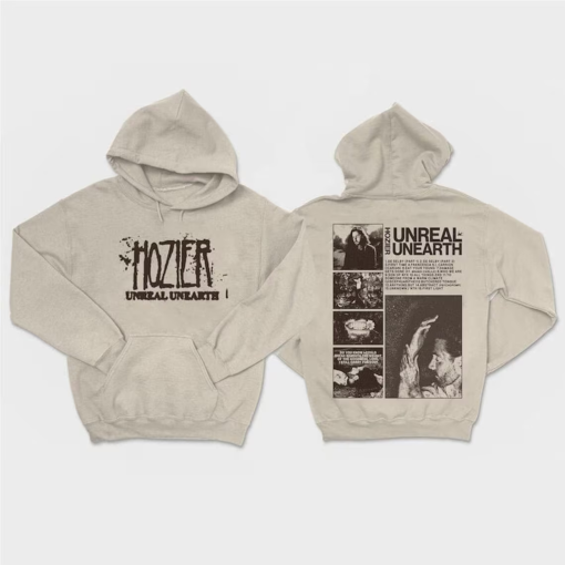 Hozier Unreal Unearth list 2023 Shirt, Hozier Music Sweatshirt, No Grave Can Hold My Body Down, Hozier In A Week Gift Hoodie