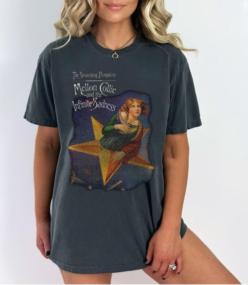 The Smashing Pumpkins T Shirt 90s Smashing Pumpkins Rock Tee the Smashing Pumpkins Mellon Collie and the Infinite Sadness