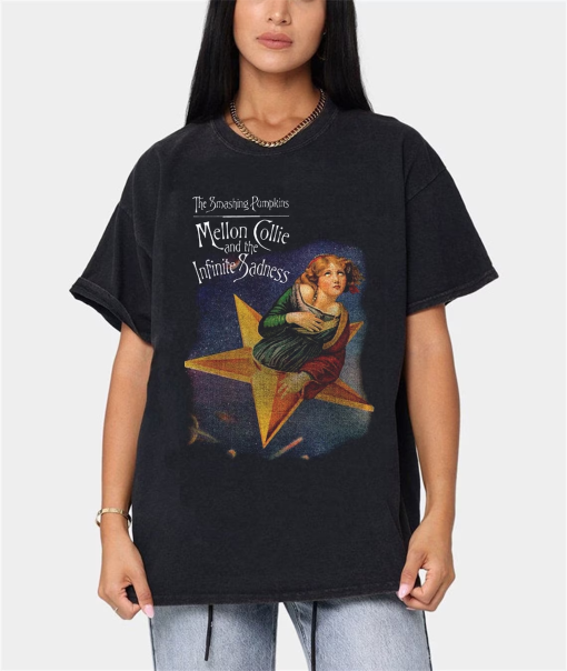 The Smashing Pumpkins T Shirt 90s Smashing Pumpkins Rock Tee the Smashing Pumpkins Mellon Collie and the Infinite Sadness