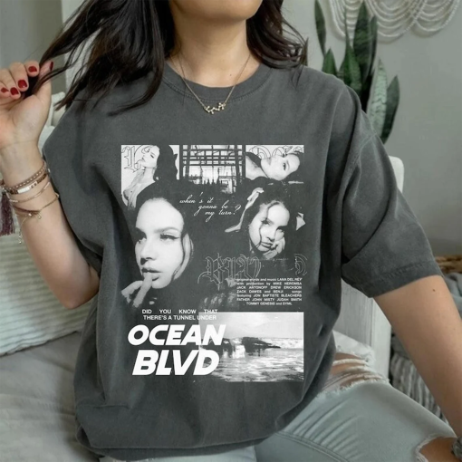 Lana Del Rey Graphic Tee, Retro Country Music Shirt, Lana Del Rey Hoodie,Lana Del Rey Tour Shirt,Albums Gift Sweatshirt