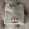 Snoopy Valentines Embroided Sweatshirt